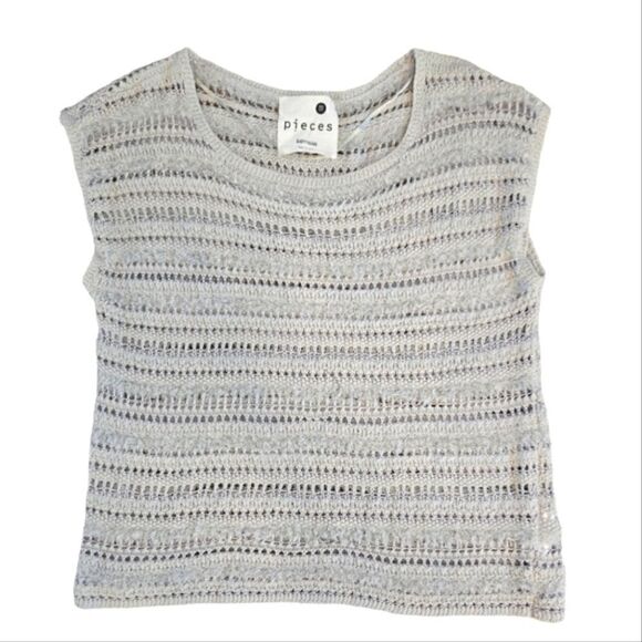 EC KENSIE PIECES SLEEVELESS KNIT SWEATER SZ.M - Picture 1 of 4
